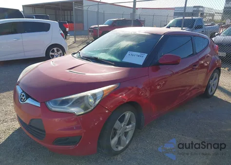 2013 Hyundai Veloster Base W/Gray из США, поврежденный, VIN KMHTC6AD9DU093846